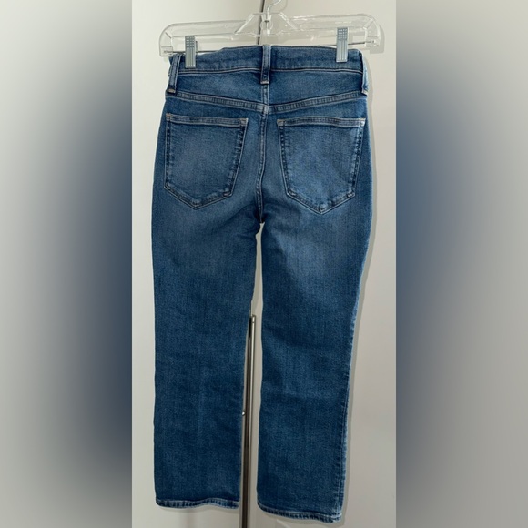 J.Crew Mid-Rise Flare Crop Jeans 24P | Re-Imagined Fair Trade - Picture 3 of 6